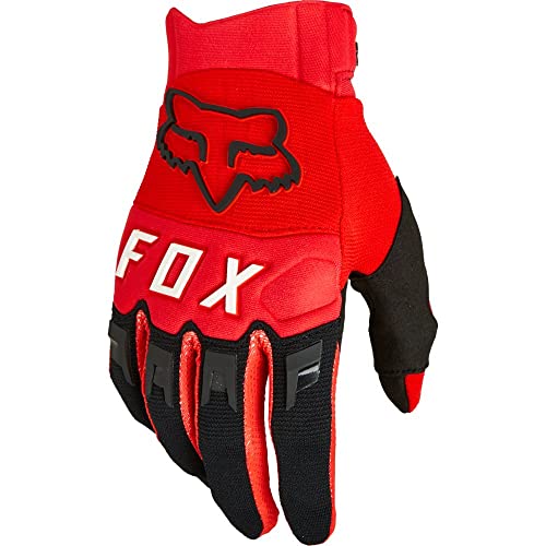 Fox Racing Men's DIRTPAW Motocross Glove, Fluorescent RED, X-Large