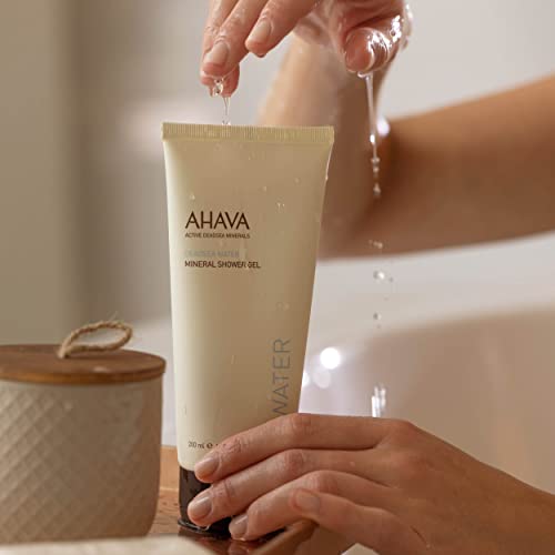 AHAVA Mineral Shower Gel, 6.8 Fl Oz (Pack of 1)