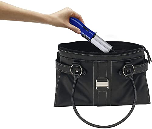 Conair Travel Curling Iron, Mini 1- Inch Ceramic Curling Iron in Blue by Travel Smart