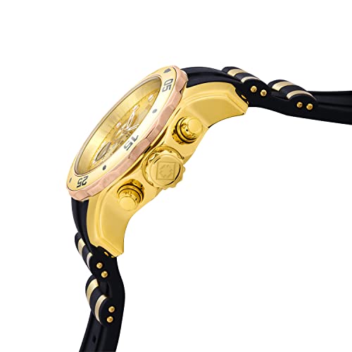 Invicta Men's 17884 Pro Diver Analog Display Swiss Quartz Black Watch