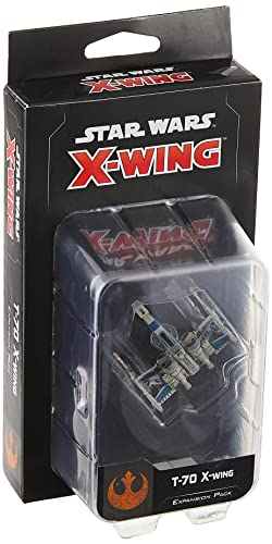 Star Wars X-Wing 2nd Edition Miniatures Game T-70 X-Wing EXPANSION PACK | Strategy Game for Adults and Teens | Ages 14+ | 2 Players | Average Playtime 45 Minutes | Made by Atomic Mass Games
