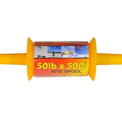 In the Breeze Kite Spool - 50 LB x 500 Feet - Twisted Kite Line