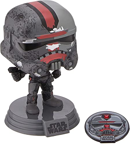 Funko Pop! Star Wars: Across The Galaxy - Hunter with Pin, Amazon Exclusive