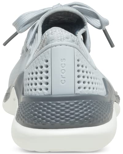Crocs Men's LiteRide 360 Pacer Sneakers, Light Grey/Slate Grey, 11 Men