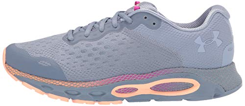 Under Armour Women's HOVR Infinite 3, Washed Blue (400)/Playful Peach, 5.5 M US