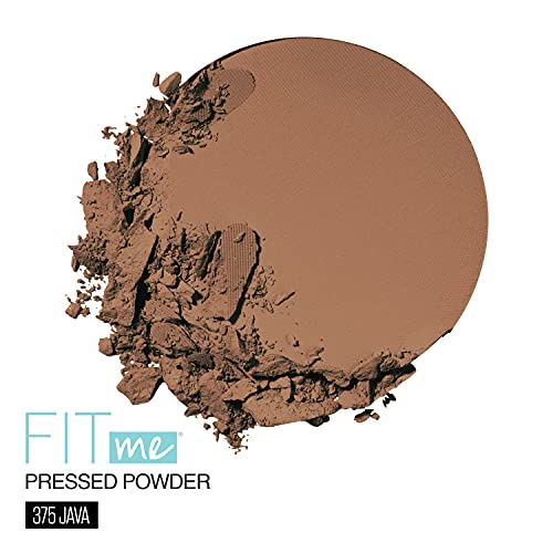 Maybelline Fit Me Matte + Poreless Pressed Face Powder Makeup and Setting Powder, Java, 1 Count
