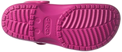 Crocs Unisex Men's and Women's Classic Translucent Clog, Candy Pink, 8 US