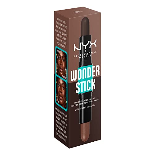 NYX PROFESSIONAL MAKEUP Wonder Stick, Face Shaping and Contouring Stick - Deep Rich