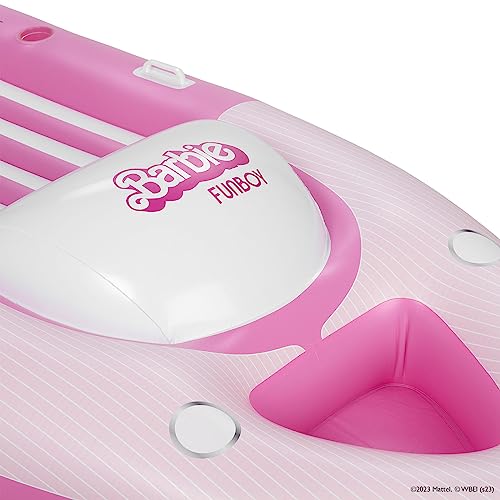 Barbie The Movie and FUNBOY Speed Boat Inflatable Pool Float Medium