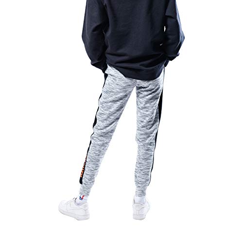 Ultra Game NBA New York Knicks Womens Active Basic Fleece Jogger Sweatpants, Space Dye Gray, Small