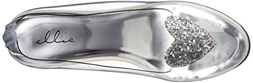 Ellie Shoes Women's 212-ariel Slide Pump, Clear, 6 M US