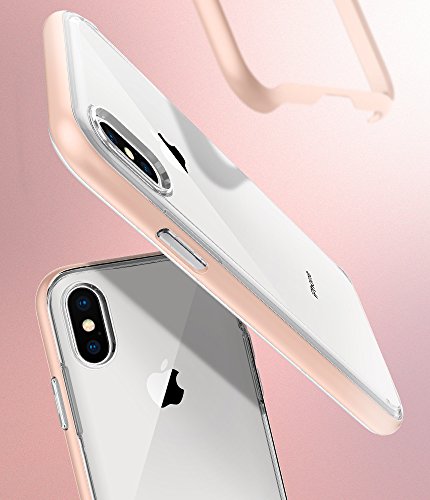 Spigen Neo Hybrid Crystal Designed for Apple iPhone X Case(2017) - Blush Gold