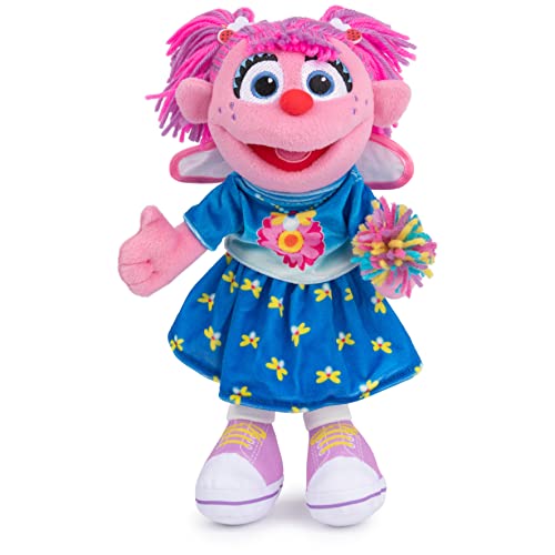 GUND Sesame Street Official Abby Cadabby Muppet Plush, Premium Plush Toy for Ages 1 and Up, Pink/Blue, 11”