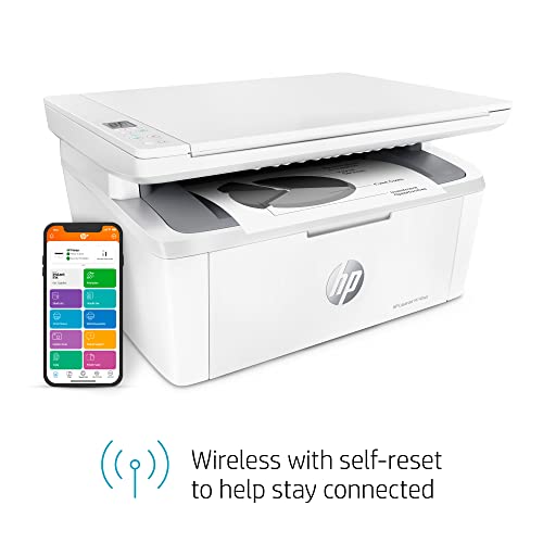 HP LaserJet MFP M140we All-in-One Wireless Black and White Printer with HP+ and Bonus 6 Months Instant Ink (7MD72E)