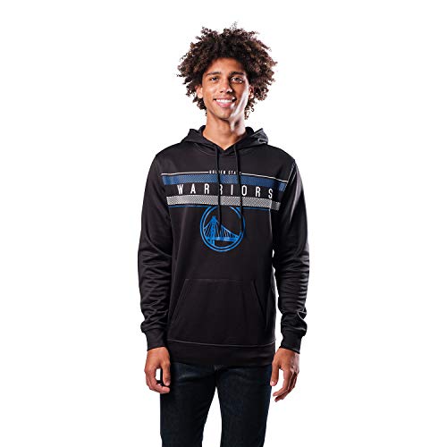 Ultra Game mens Poly Midtown NBA Men s Fleece Hoodie Pullover Sweatshirt, Black, Medium US
