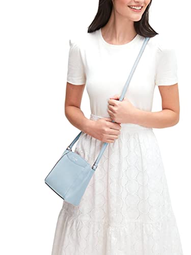 Kate Spade Monica Leather Crossbody Bag Purse Handbag (Blue Glow)