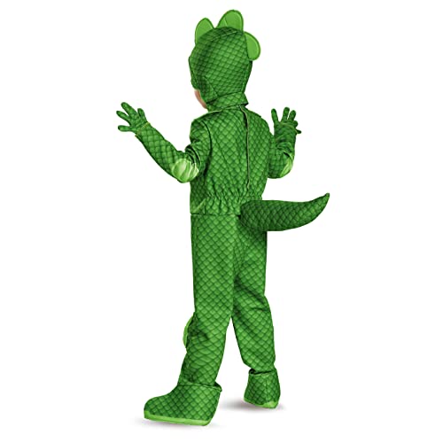 Gekko Deluxe Toddler PJ Masks Costume, Large/4-6