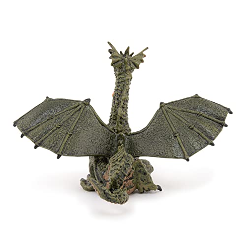Winged Dragon with Fire (Winged Blue or Green Dragon; Colors may vary)