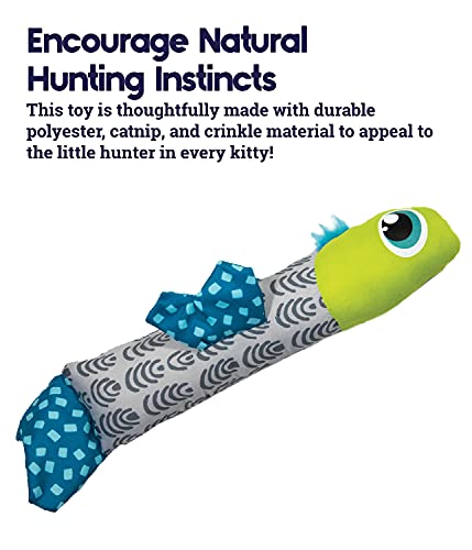 Petstages Catnip Crunch Fish Cat Toy