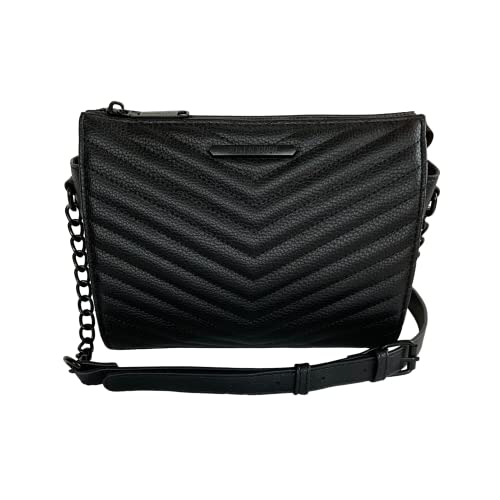 Steve Madden BLEXI Crossbody Bag (Blk/Blk Chevron)