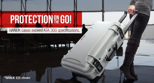 Nanuk 935 Waterproof Carry-On Hard Case with Wheels Empty - Black