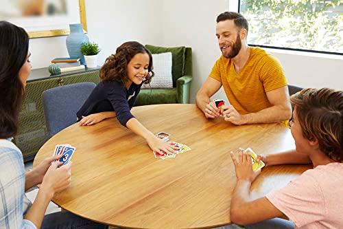 Mattel Games Set of 3 Games with Mattel Games UNO, Skip-Bo and Dos, Travel Games for Kids and Family Night with Storage Tin Box [Amazon Exclusive]