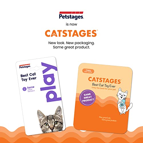 Petstages Tons of Tails Dental Catnip Cat Toy