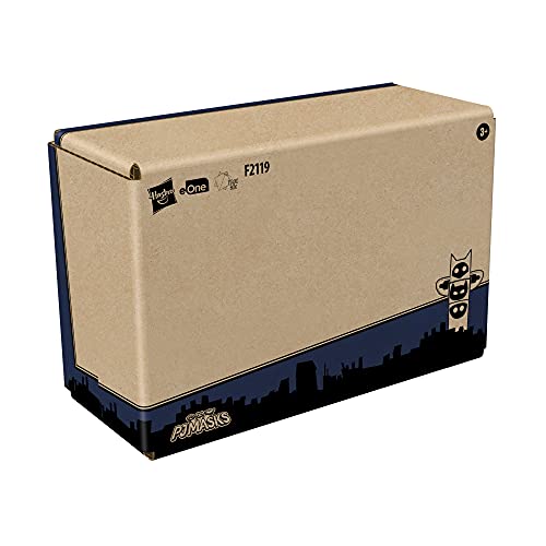 PJ Masks 3-in-1 Combiner Jet Preschool Toy, PJ Masks Toy Set with 3 Connecting PJ Masks Cars and 3 Action Figures for Kids Ages 3 and Up