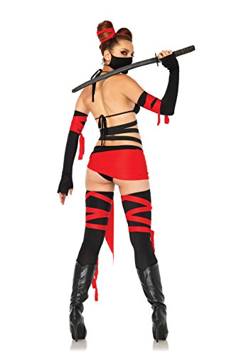 Leg Avenue womens Adult Sized Costumes, Black/Red, Small US
