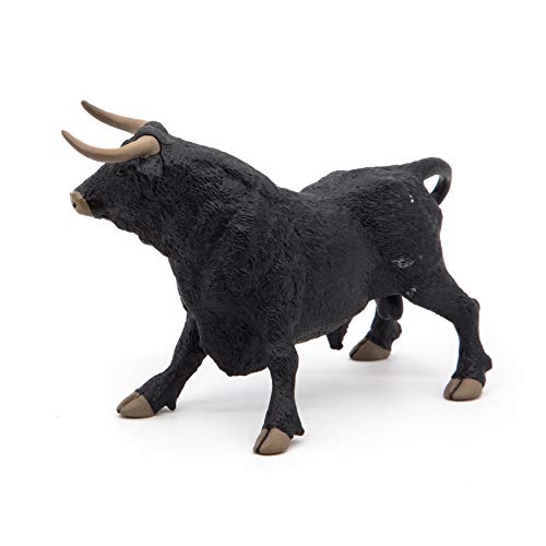Papo -Hand-Painted - Figurine -Farmyard Friends -Andalusian bull -51050 - Collectible - For Children - Suitable for Boys and Girls - From 3 years old