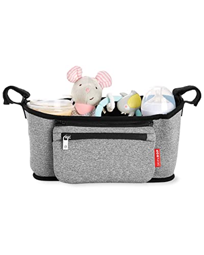 Skip Hop Universal Stroller Organizer, Grab and Go, Heather Grey