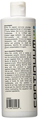 Continuum Aquatics ACO30593 Bio Viv M Marine Vitamins for Aquarium, 16.9-Ounce
