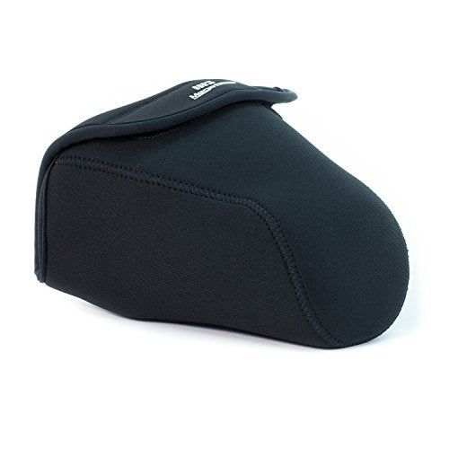 Megagear Canon Eos 7D Mark Iı, 1200D, Rebel T5İ, 70D, 6D, Rebel T4İ, 5D Mark Iıı, 60D Ultra Light Neoprene Camera Case, With Carabiner - Black - MG090