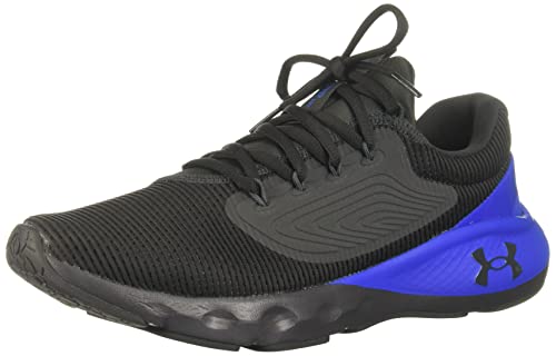 Under Armour Men's Charged Vantage 2 Sneaker, (100) Jet Gray/Versa Blue/Jet Gray, 9.5