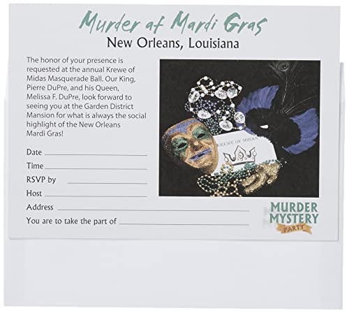 Murder Mystery Party |Murder at Mardi Gras