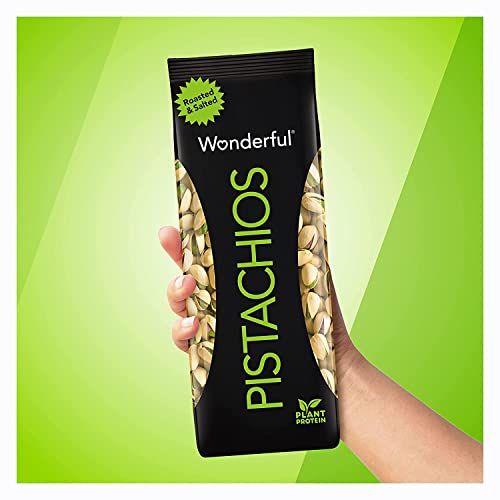 Wonderful Pistachios, In-Shell, Roasted and Salted Nuts, 32oz