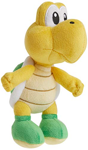 Little Buddy Super Mario All Star Collection 1425 Koopa Troopa Stuffed Plush, 7',Multi-Colored