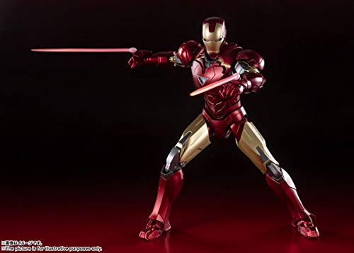 Tamashii Nations - Iron Man Mark 6 -<Battle Damage> <Battle of New York> Edition Avengers, Bandai Spirits S.H.Figuarts Action Figure