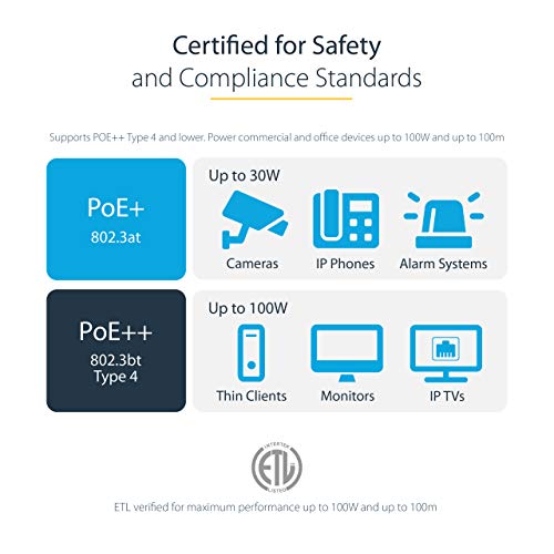 StarTech.com 20ft CAT6 Ethernet Cable - Yellow CAT 6 Gigabit Ethernet Wire -650MHz 100W PoE++ RJ45 UTP Molded Category 6 Network/Patch Cord w/Strain Relief/Fluke Tested UL/TIA Certified (C6PATCH20YL)