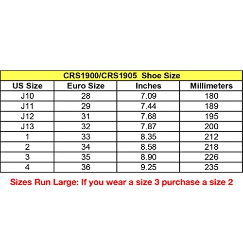 Chicago Boys Rink Roller Skate - Black Youth Quad Skates - Size J13