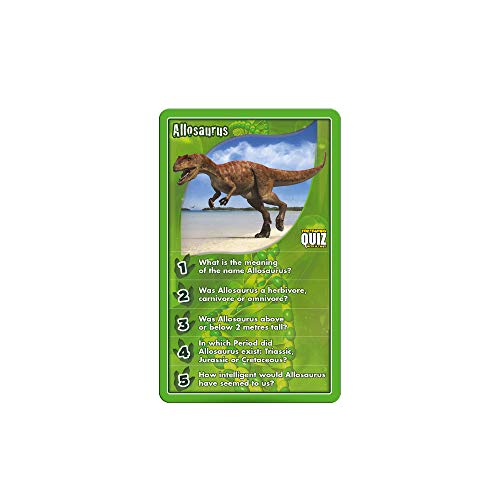 Dinosaur Top Trumps Quiz Game