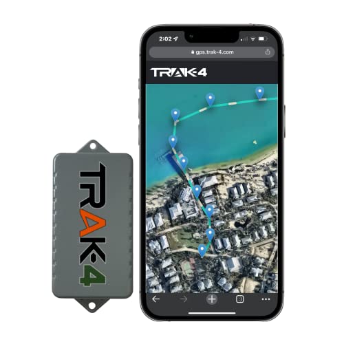 Trak-4 GPS Tracker for Tracking Assets, Equipment, and Vehicles. Email and Text Alerts. Subscription Required.