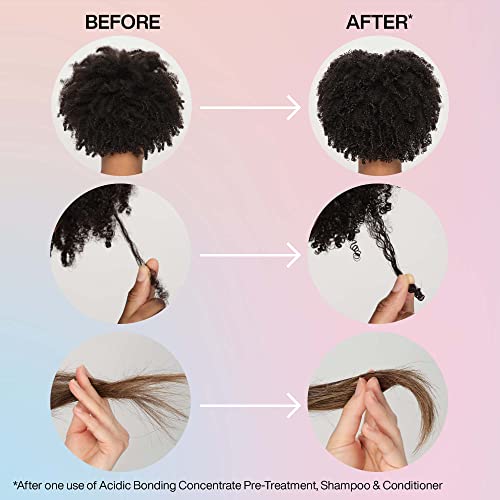 Redken Acidic Bonding Concentrate Leave In Conditioner for Damaged Hair | Hair Repair | For All Hair Types | Leave In Treatment, 5.1 Fl Oz