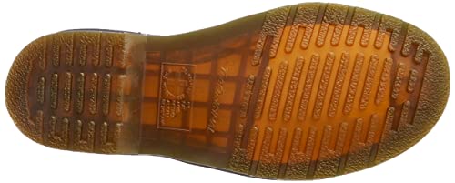 Dr. Martens Unisex 1461 Quad Oxford, White Polished Smooth, 4 US Men