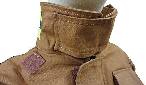 Aeromax Jr. Fire Fighter Bunker Gear, Tan, Size 4/6