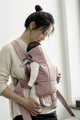 BabyBjörn Baby Carrier Mini, Cotton, Dusty Pink