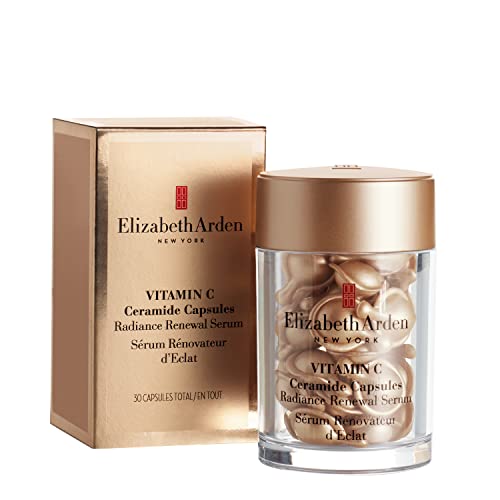 Elizabeth Arden Vitamin C Ceramide Capsules Serum, Daily Skin Care, Birghtening Face Serum