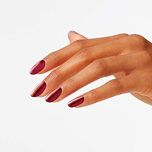 OPI Infinite Shine 2 Long-Wear Lacquer, I’m Really an Actress, Red Long-Lasting Nail Polish, Hollywood Collection, 0.5 fl oz