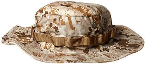Tru-Spec mens Wide Brim Boonie tru 100 cttn r s w loops, Desert Digital, 7.75 US