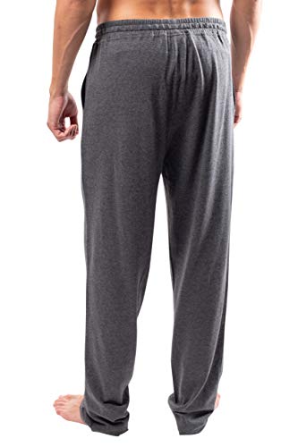 Ultra Game NBA Boston Celtics Mens Sleepwear Super Soft Pajama Loungewear Pants, Heather Gray, XX-Large
